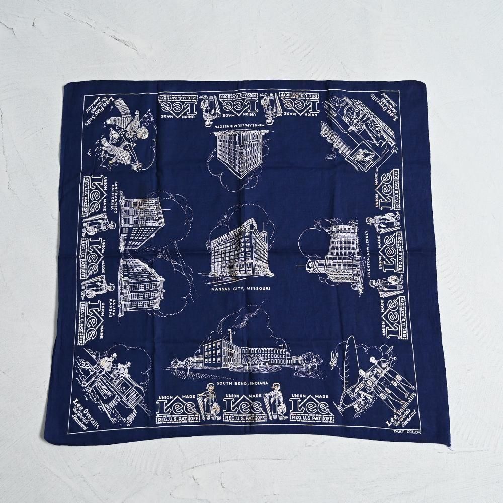 Lee ADVERTISING BANDANA（Around 1930'S/HOUSE MARK） - 古着屋