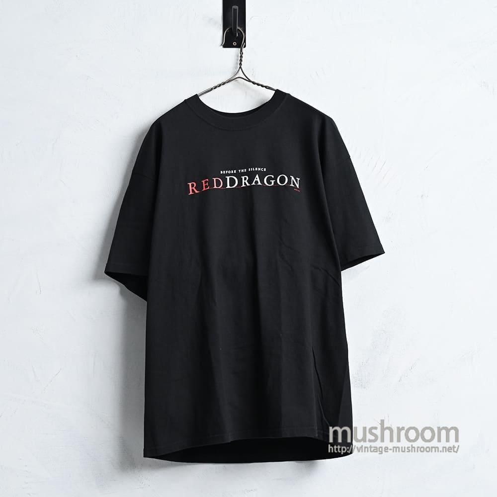 90s レッドドラゴン　Tシャツ　ムービー ビンテージ　ハンニバル RED DRAGON MOVIE T-SHIRT by M&O（2000'S/VERY GOOD CONDITION