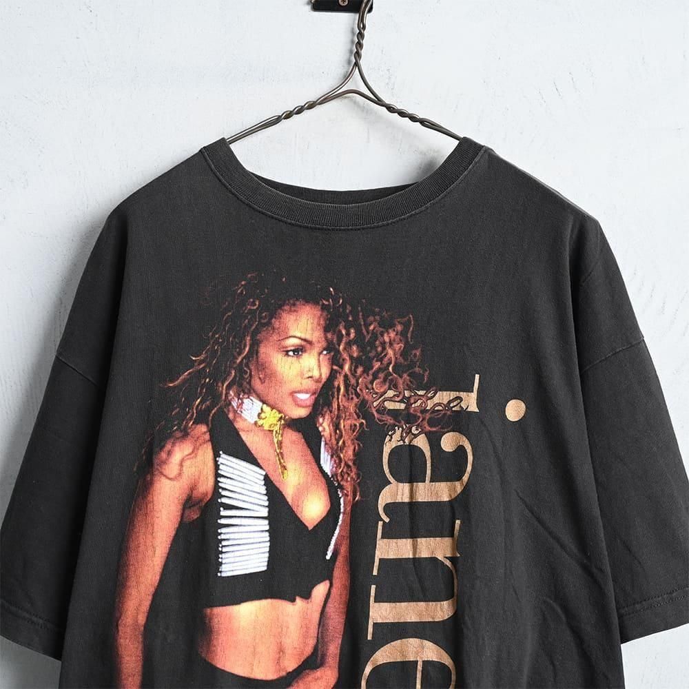 Vintage janet ジャネット・ジャクソン 93’94 ツアーTシャツ Janet jackson World tour 1993 1994 Tシャツ - メルカリ