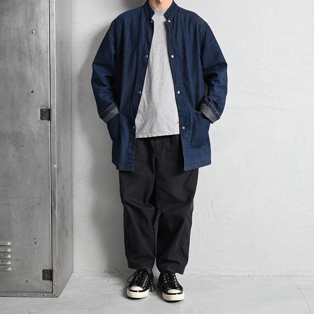 タピオカ　50s ベルギー ビンテージ ツイルジャケット マルタンガル DUBBLEWARE DENIM CHORE JACKET UNUSUAL COLLAR（Around 1950'S
