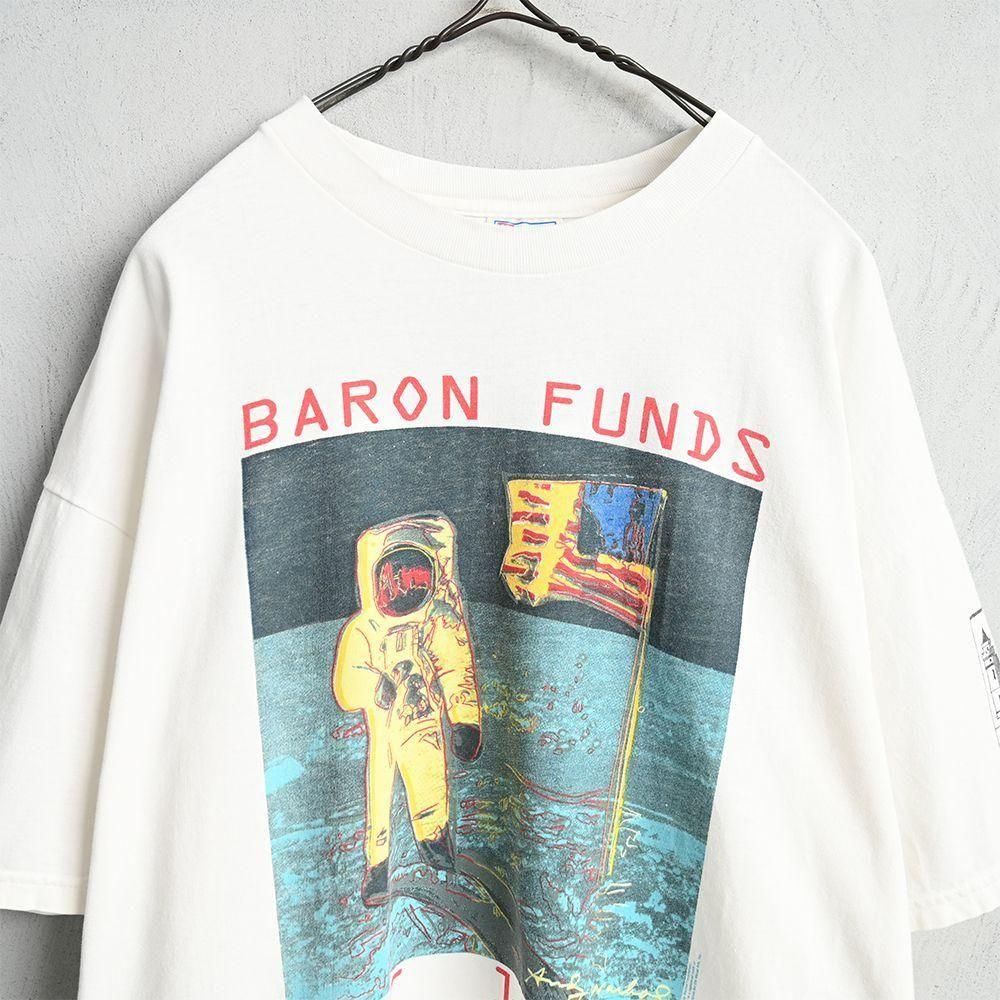 Andy Warhol BARON FUNDS ASTRONAUTS POP ART T-SHIRT（1990'S
