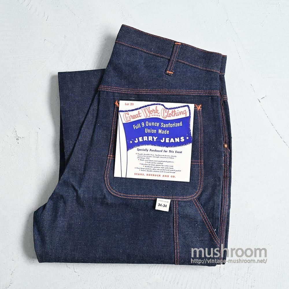 Around WW2 SEARS ROEBUCK DENIM PAINTER PANTS（DEADSTOCK