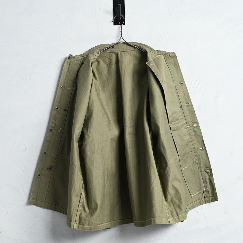 WW2 USMC P-44 HBT UTILITY JACKET（DEADSTOCK/SZ 42） - 古着屋