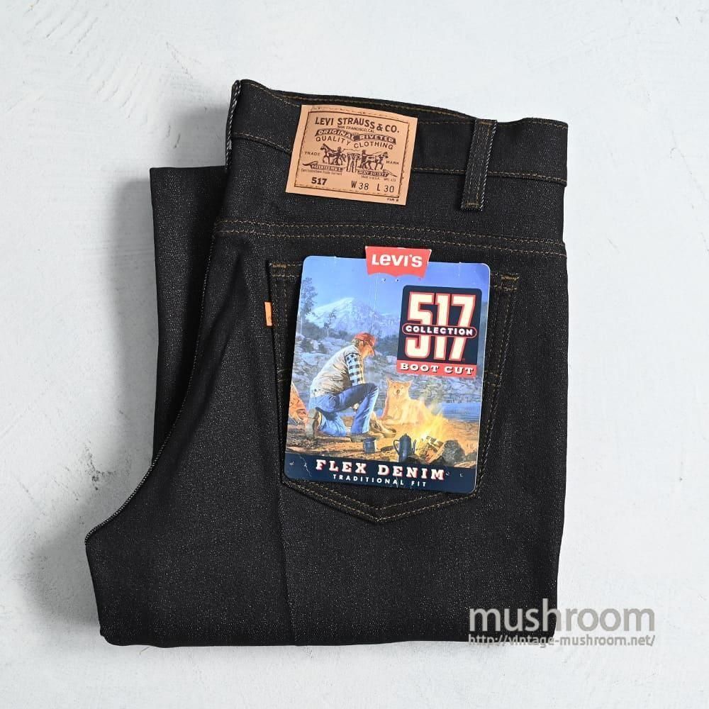 LEVI'S 517-2059 BLACK STRETCH JEANS（'93/DEADSTOCK/W38L30） - 古着