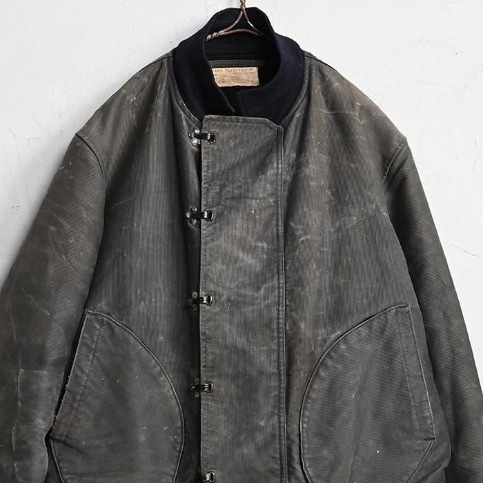 WW2 U.S.NAVY BLUE DECK JACKET（1940'S/GOOD FADE & GOOD