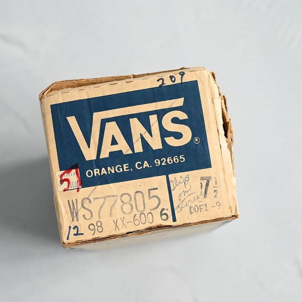 ヴィンテージ❋クロックス❋ポンチ素材パンプス❋fairygrunge VANS SLIP-ON CANVAS SHOES（1980'S/DEADSTOCK/US 7 1/2