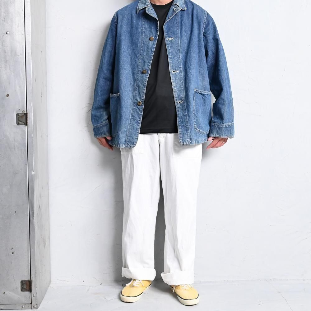 ジャケット・アウター WW2 2-POCKET DENIM COVERALL 40s 40'S WWII Denim Coverall Loose Fit by orSlow ▶️ Meadow Store