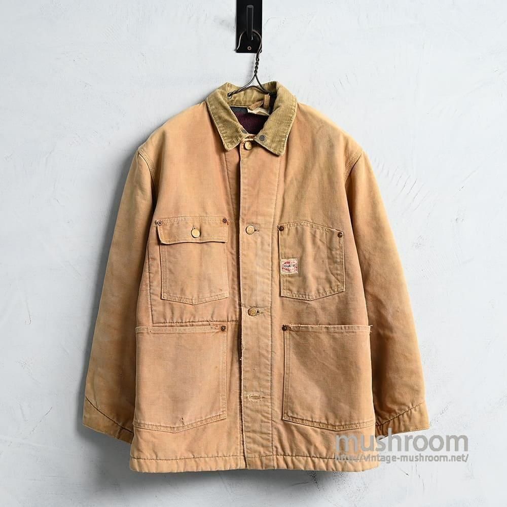 ジャケット・アウター Carhartt duck coverall beige vintage CARHARTT BROWN DUCK COVERALL with BLANKET（1950'S/GOOD USED