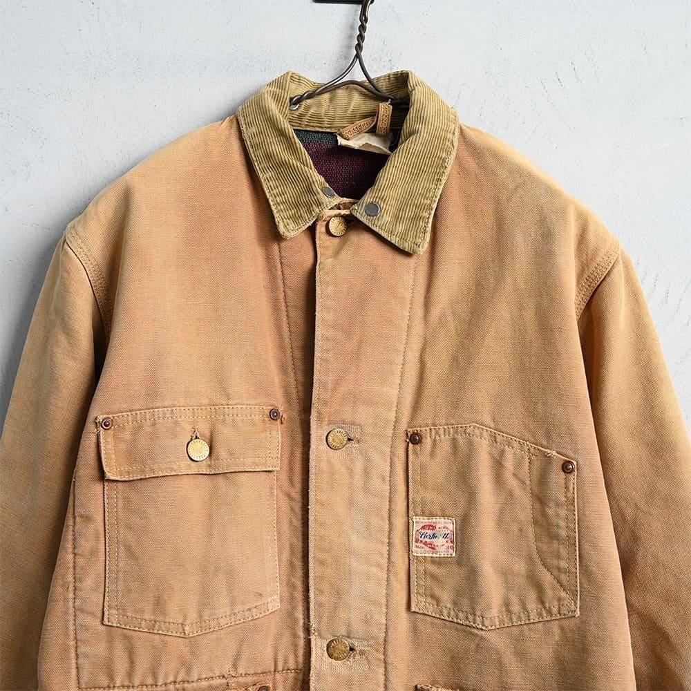 CARHARTT BROWN DUCK COVERALL with BLANKET（1950'S/GOOD USED