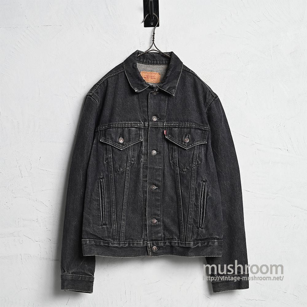 LEVI'S 70506-0259 BLACK DENIM JACKET（'86/GOOD CONDITION/SZ