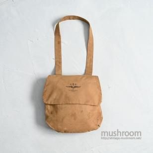 WW1 USAAS BROWN CANVAS SHOULDER BAG with STENCILGOOD CONDITION 