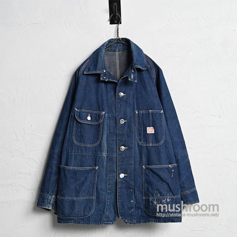 O'BRYAN BROS DENIM CHORE JACKET with CHANGE BUTTON