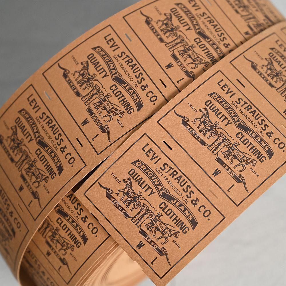 ヴィンテージロールチケット1個　b34 LEVI'S PAPER PATCH ROLL（'94/DEADSTOCK） - 古着屋