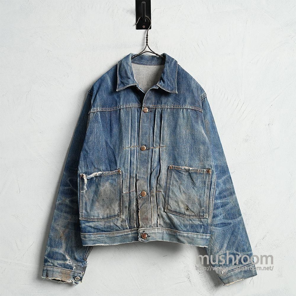 【vintage lover】 MW 101 Denim Jacket MW 101 2-POCKET DENIM JACKET with BUCKLEBACK（1940'S/AMAZING