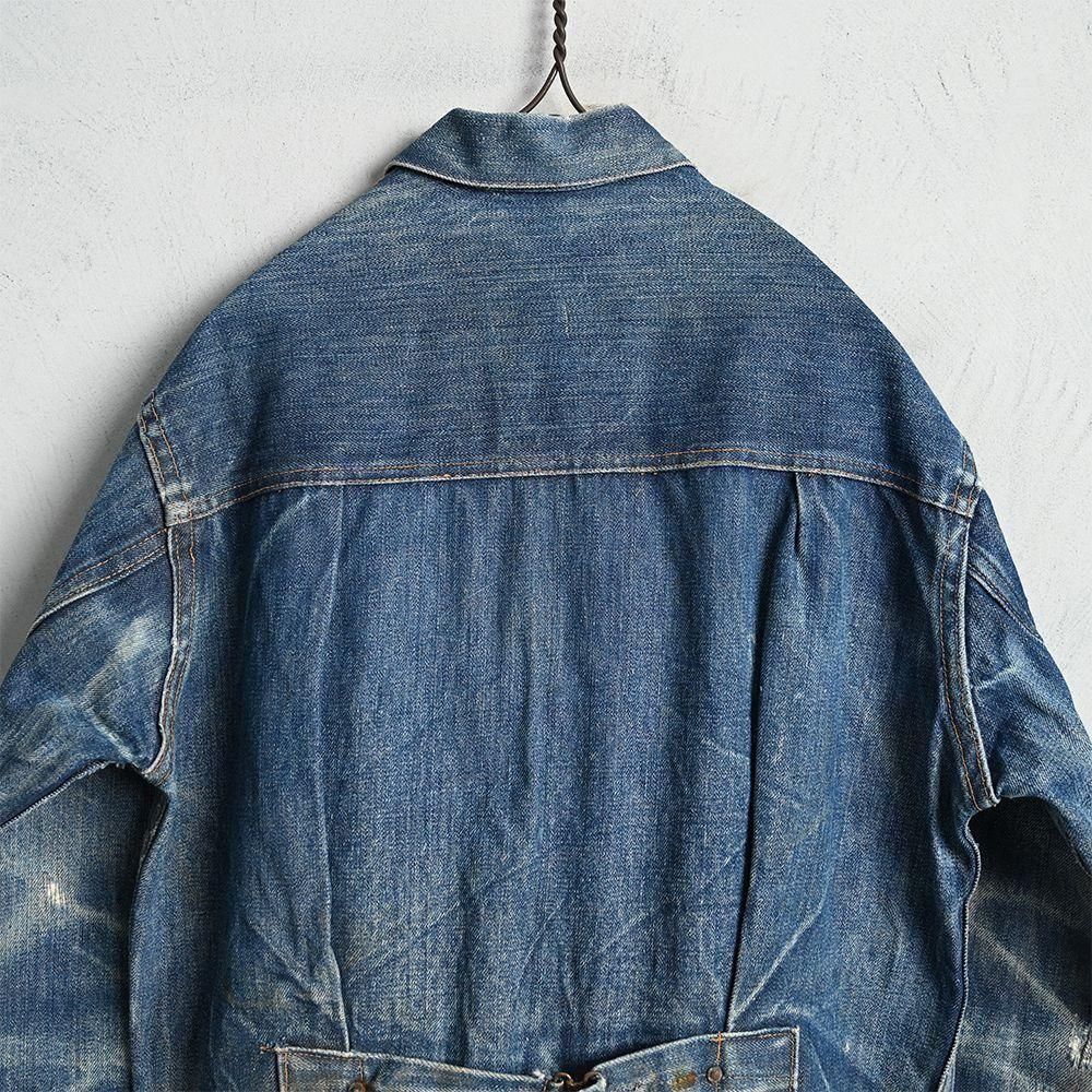 MW 101 2-POCKET DENIM JACKET with BUCKLEBACK（1940'S/AMAZING