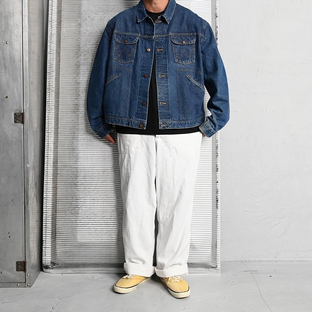 ヴィンテージ　ビッグサイズ 50相当 60's Wrangler 24MJ 60s Wranglar 24mj Denim Jacket 60年代 ラングラー 24mj デニム