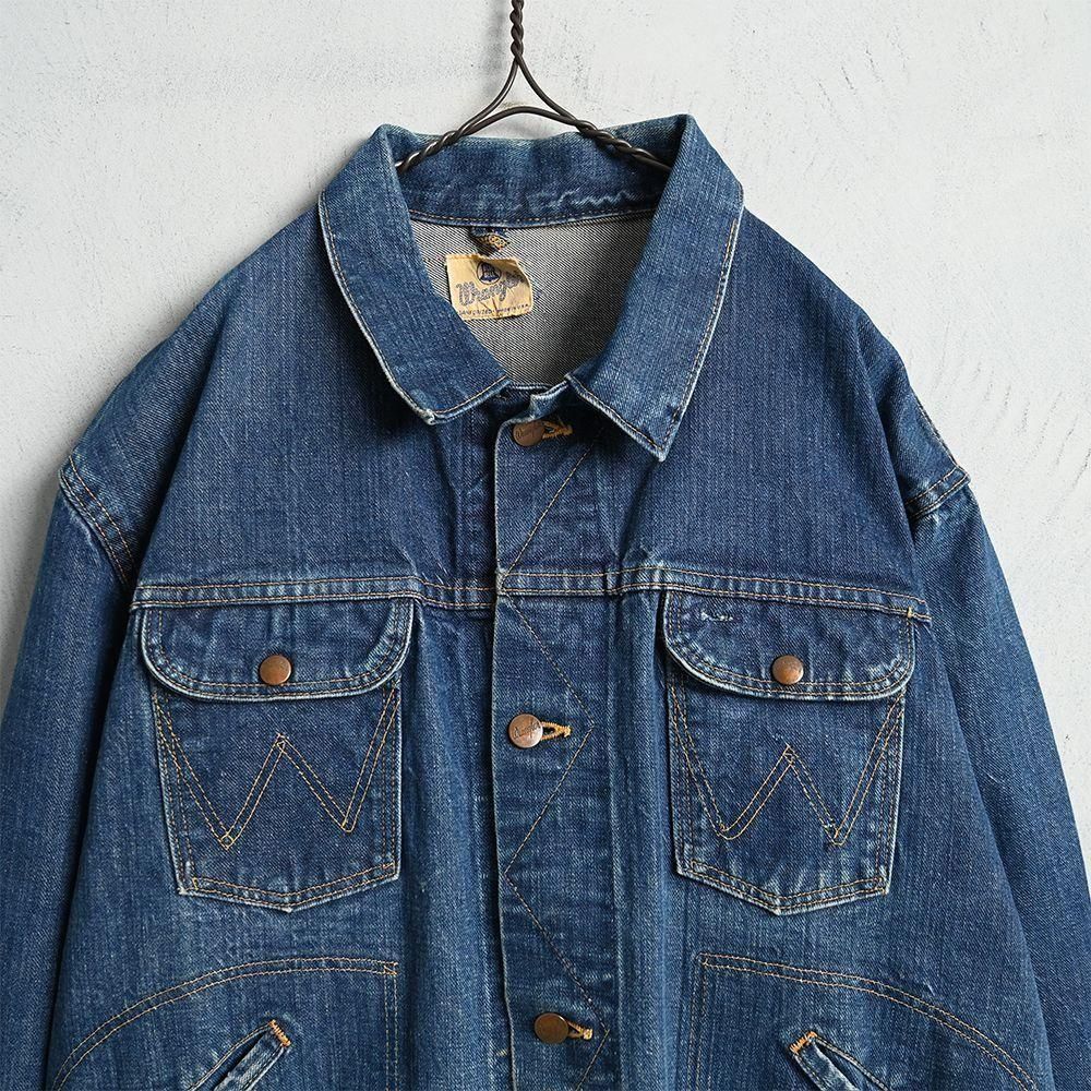 ヴィンテージ　ビッグサイズ 50相当 60's Wrangler 24MJ WRANGLER 24MJ DENIM JACKET（1960'S/SUPER BIG SIZE/SZ 50