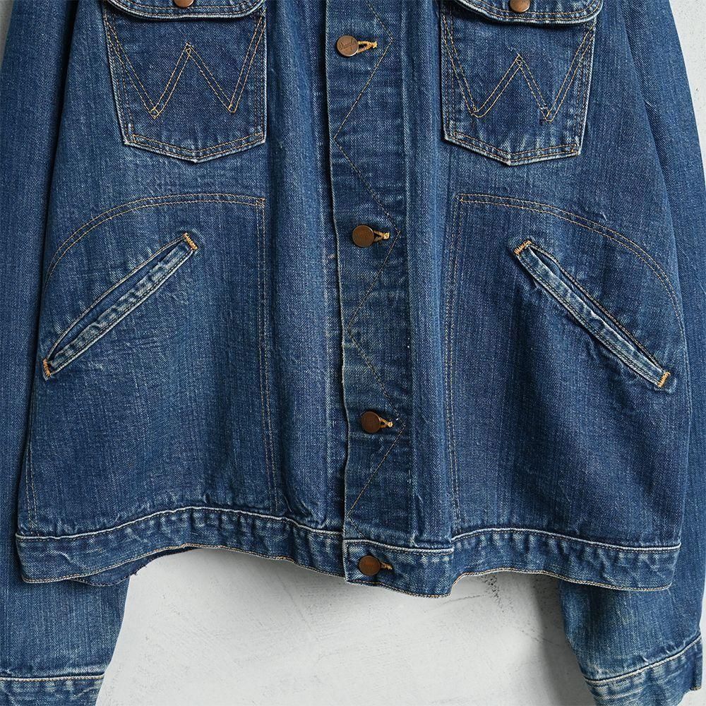 WRANGLER 24MJ DENIM JACKET（1960'S/SUPER BIG SIZE/SZ 50