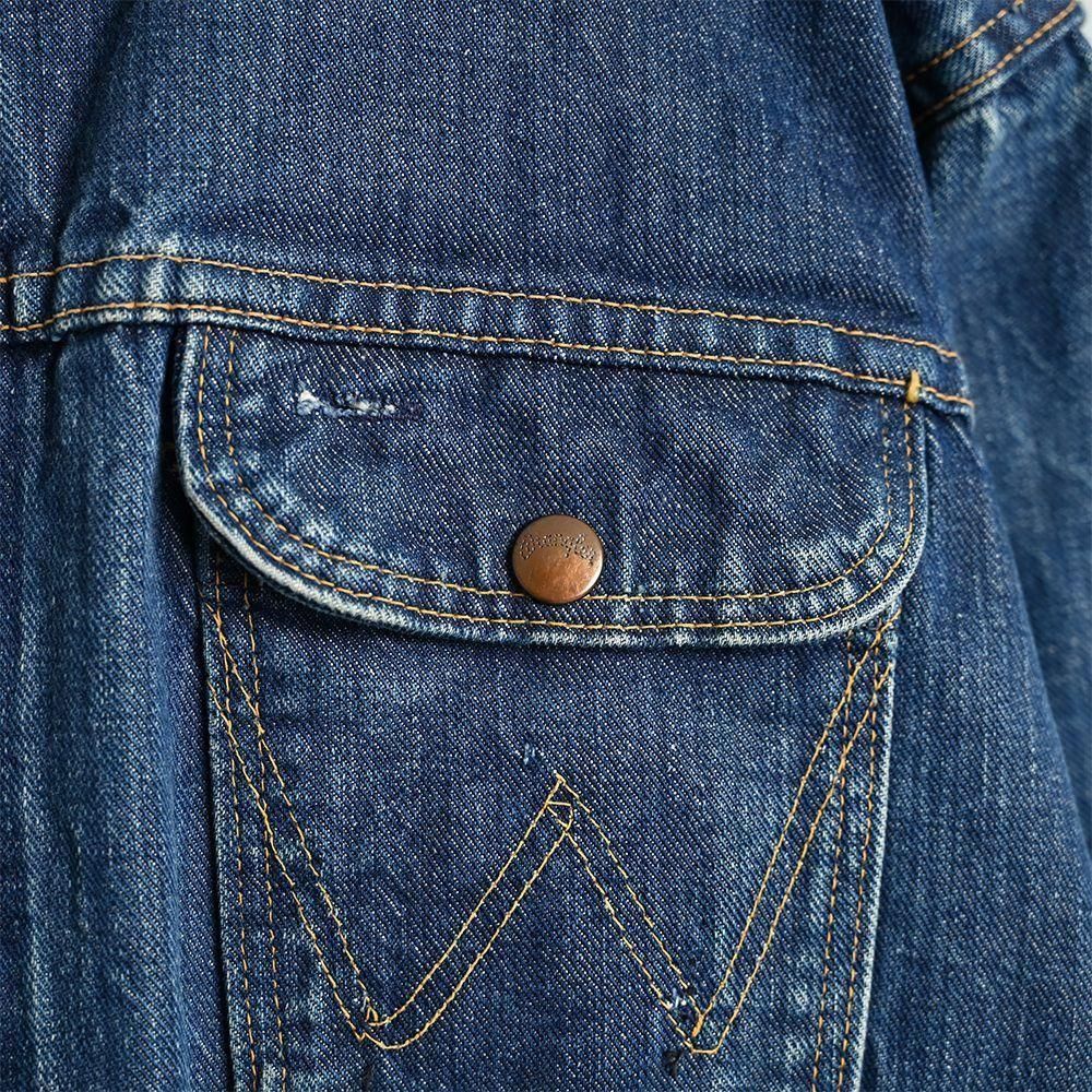 WRANGLER 24MJ DENIM JACKET（1960'S/SUPER BIG SIZE/SZ 50