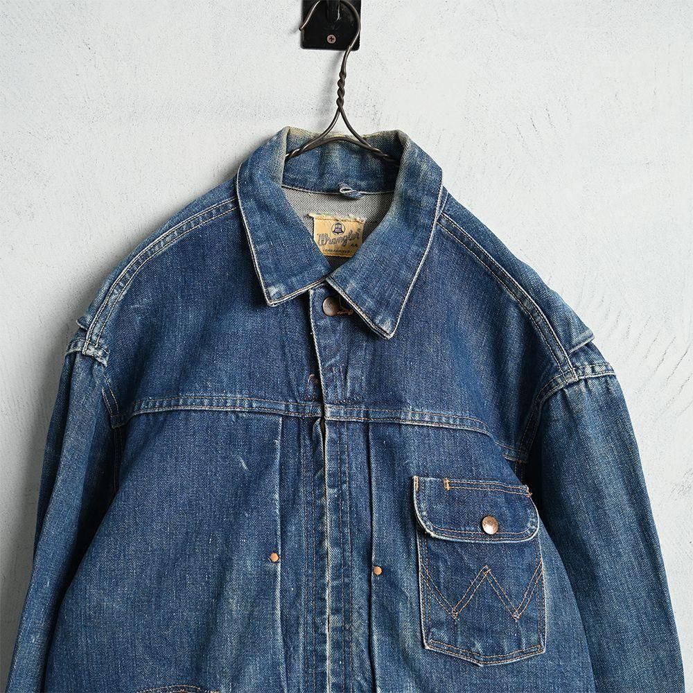 WRANGLER 11MJZ DENIM JACKET（1960'S/GOOD CONDITION/SZ 44
