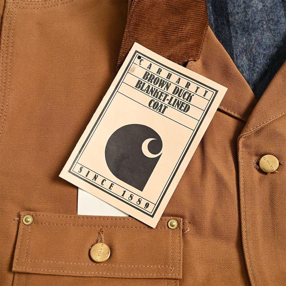 carhartt ブランケット 1940〜1950's “ Carhartt（カーハート） ” BROWN DUCK WORK