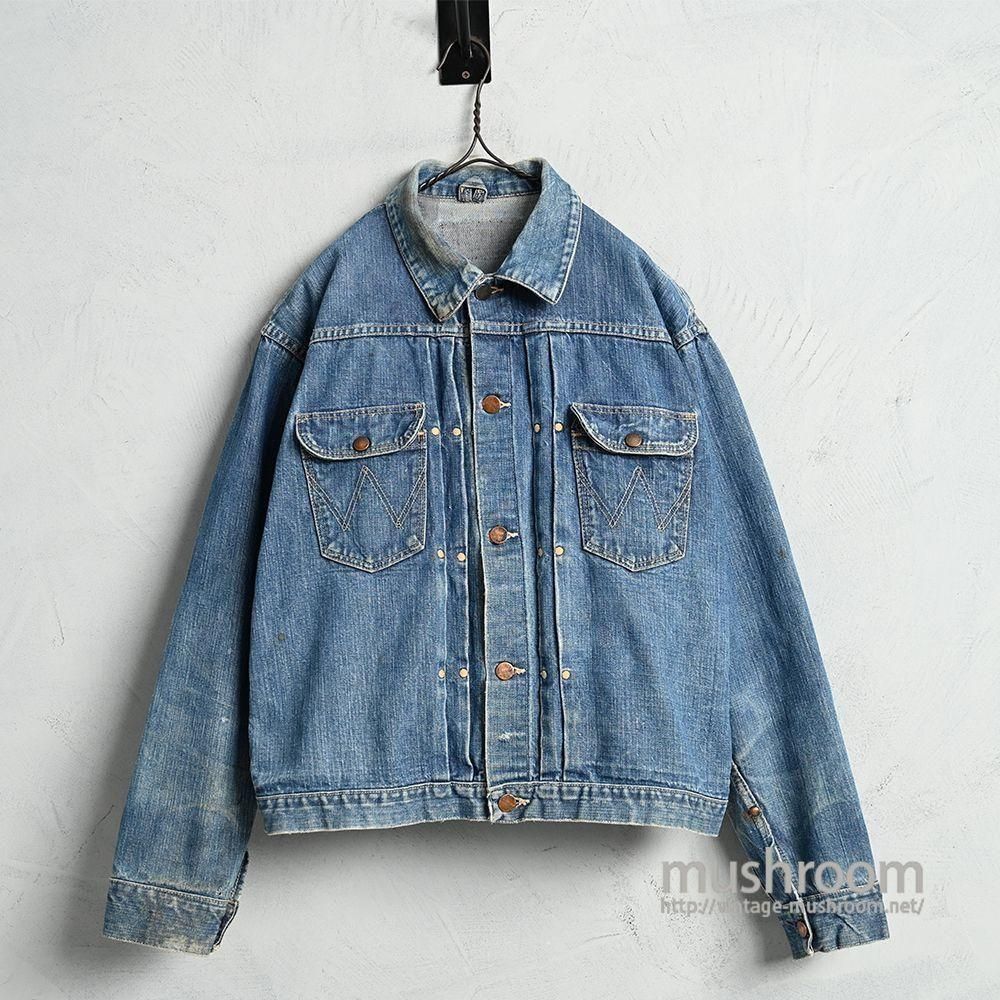 WRANGLER 111MJ DENIM JACKET（1950'S/GOOD INDIGO/BIG SIZE