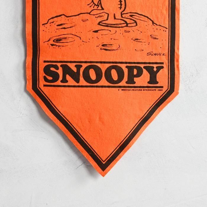 OLD SNOOPY FELT PENNANT（GOOD CONDITION） - 古着屋 ｜ mushroom