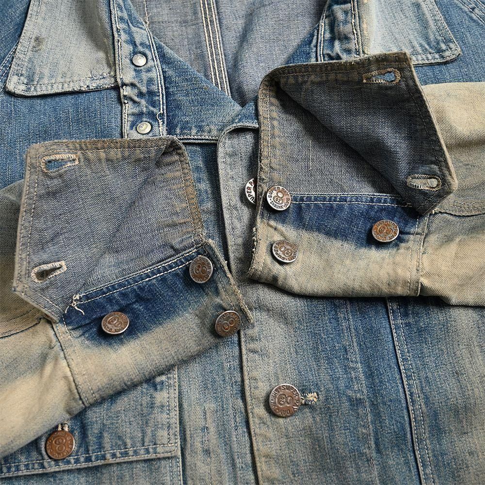 SUPER PAY DAY COVERALL with CHINSTRAP（Around 1930'S/AMAZING