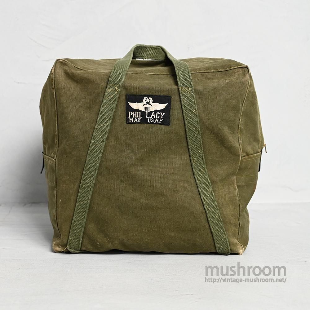 USAF CANVAS KIT BAG with UNUSUAL DETAIL（Around 1950'S/SMALL