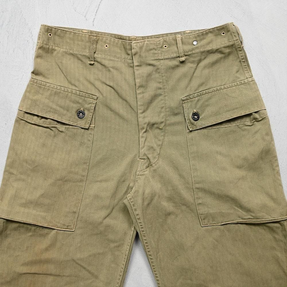 パンツ 40s USMC HBT vintage trousers Vintage 1940's WWII USMC P41 HBT Trousers W:31 – Afterlife