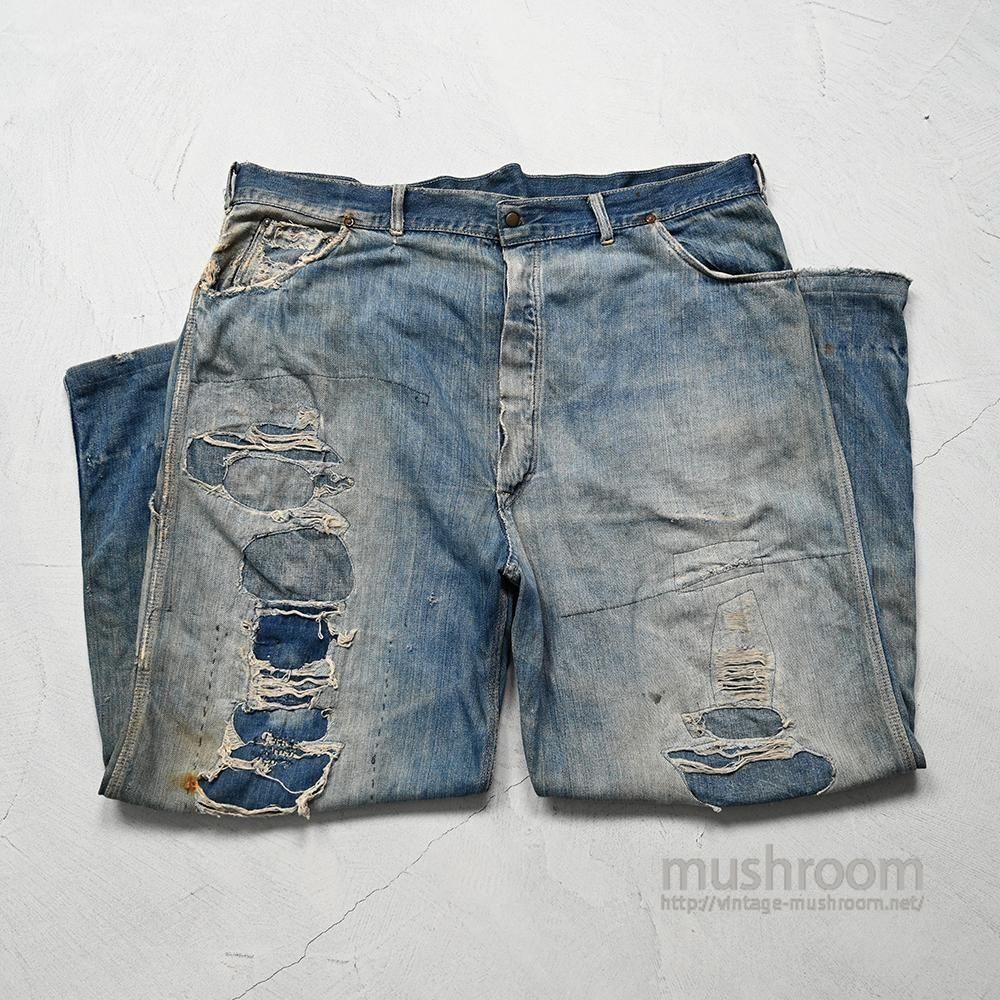 60s unknown denim pants ヴィンテージデニム 1950's - 1960's 