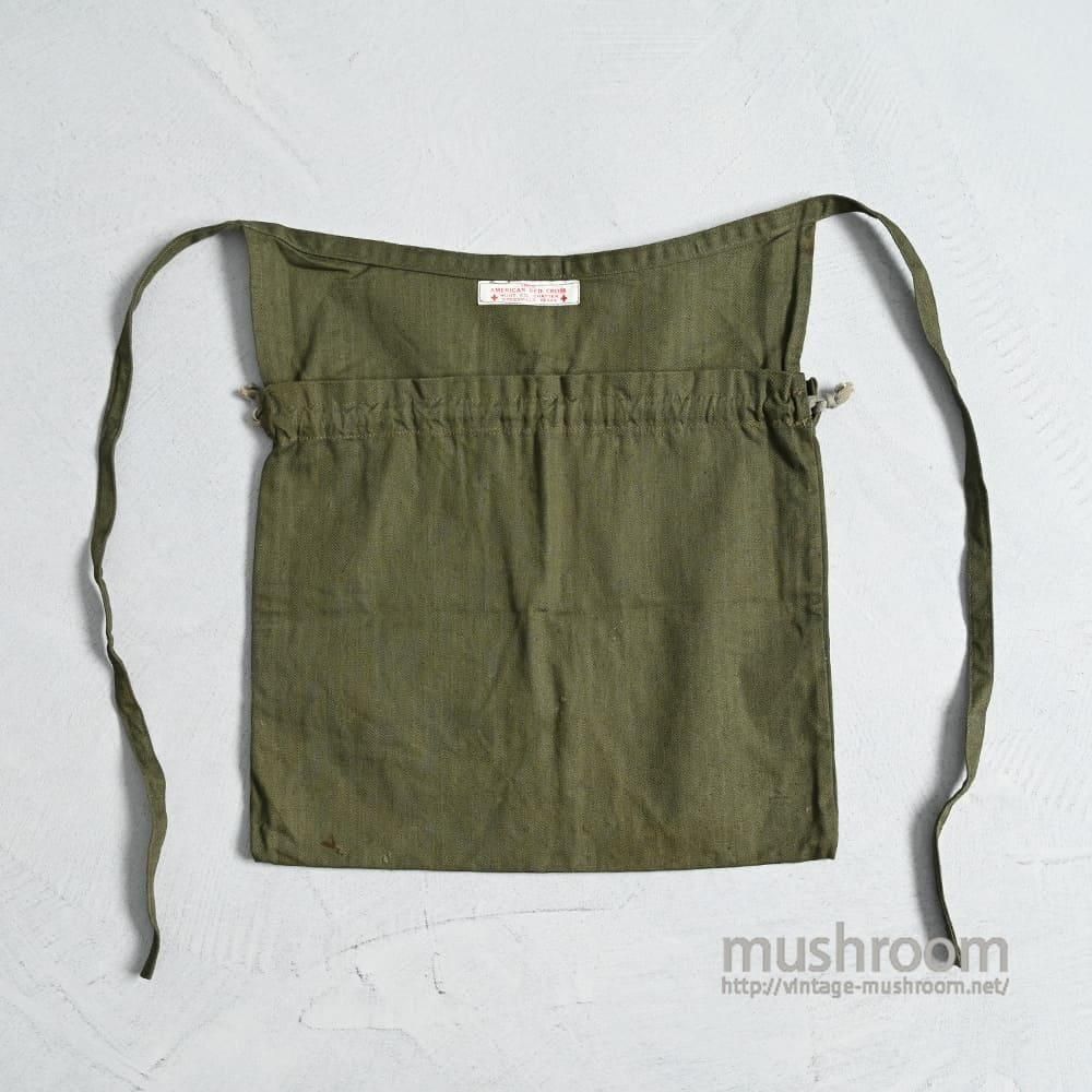 WW2 AMERICAN RED CROSS HBT APRON BAG（DEADSTOCK） - 古着屋