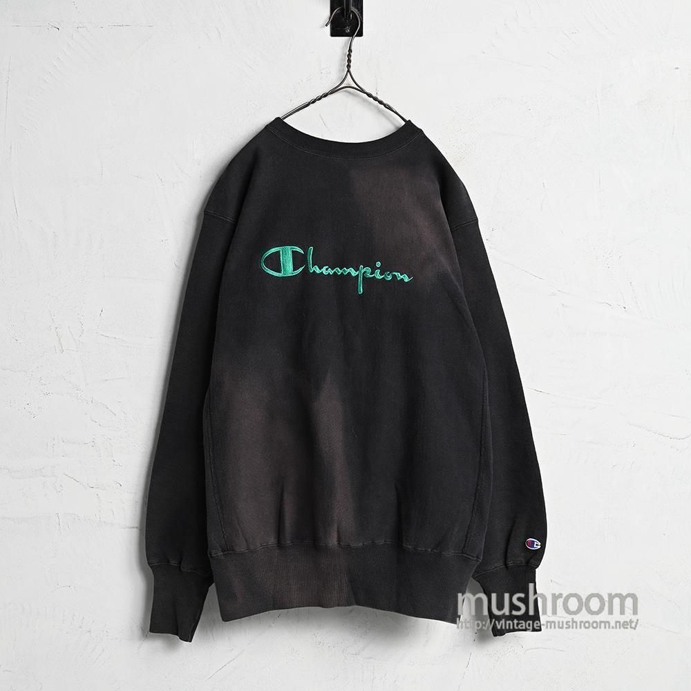 CHAMPION REVERSE WEAVE with EMBROIDERY （1990'S/GOOD FADE/X