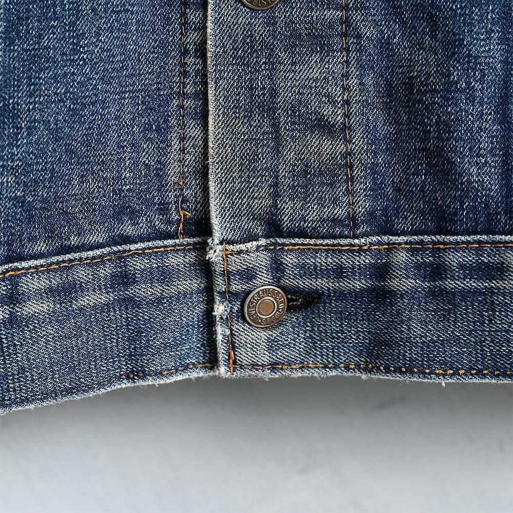 LEVI'S 70505-0317 BIGE DENIM JACKET（1960'S/REMOVED BLANKET