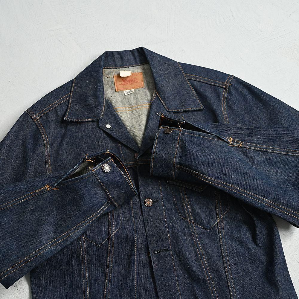 Levi's 70505-0217 BIGE両面42サイズ LEVI'S 70505-0217 BIGE DENIM JACKET（DEADSTOCK/SZ 42