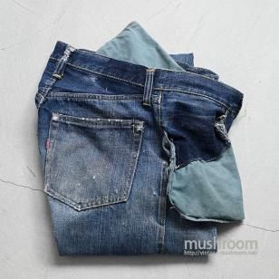WW2 LEVI'S S503XXB JEANS with BLUE SLEEK1940'S/SUPER RARE PIECE
