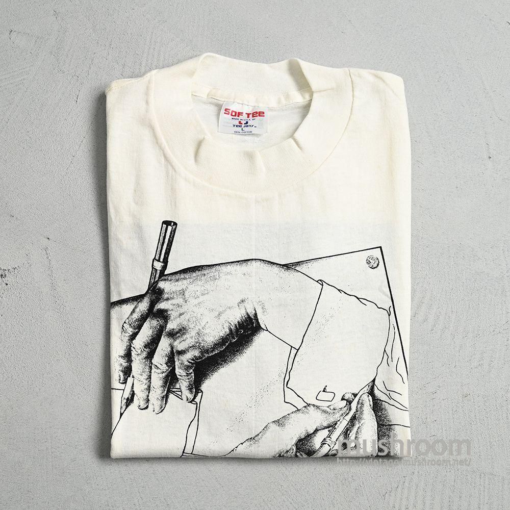 M.C.ESCHER ART T-SHIRTDEADSTOCK/LARGE