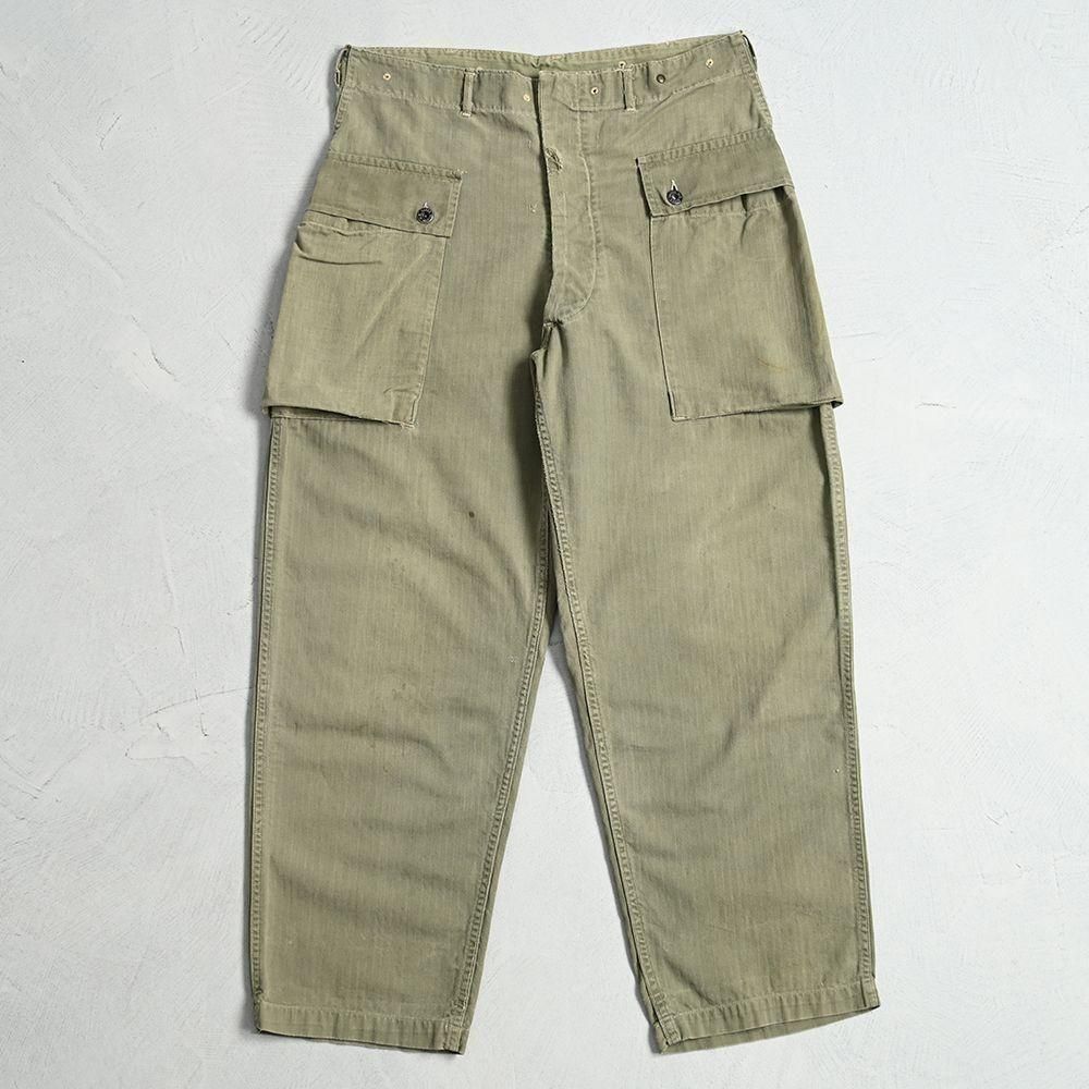 WW2 USMC P-44 HBT TROUSERS（1940'S/SUPER GOLDEN SIZE