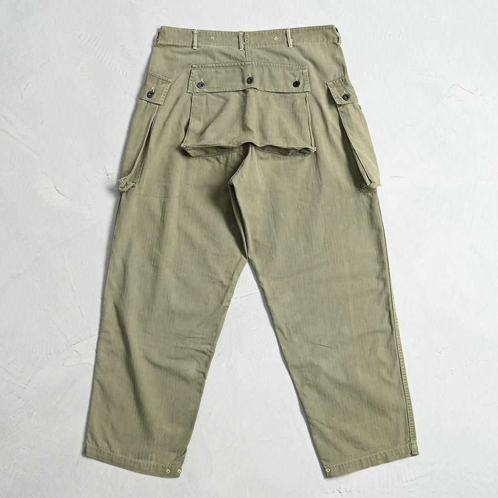 パンツ 40s USMC HBT vintage trousers ヴィンテージ 40S USMC P-44 HBT Trousers モンキーパンツ