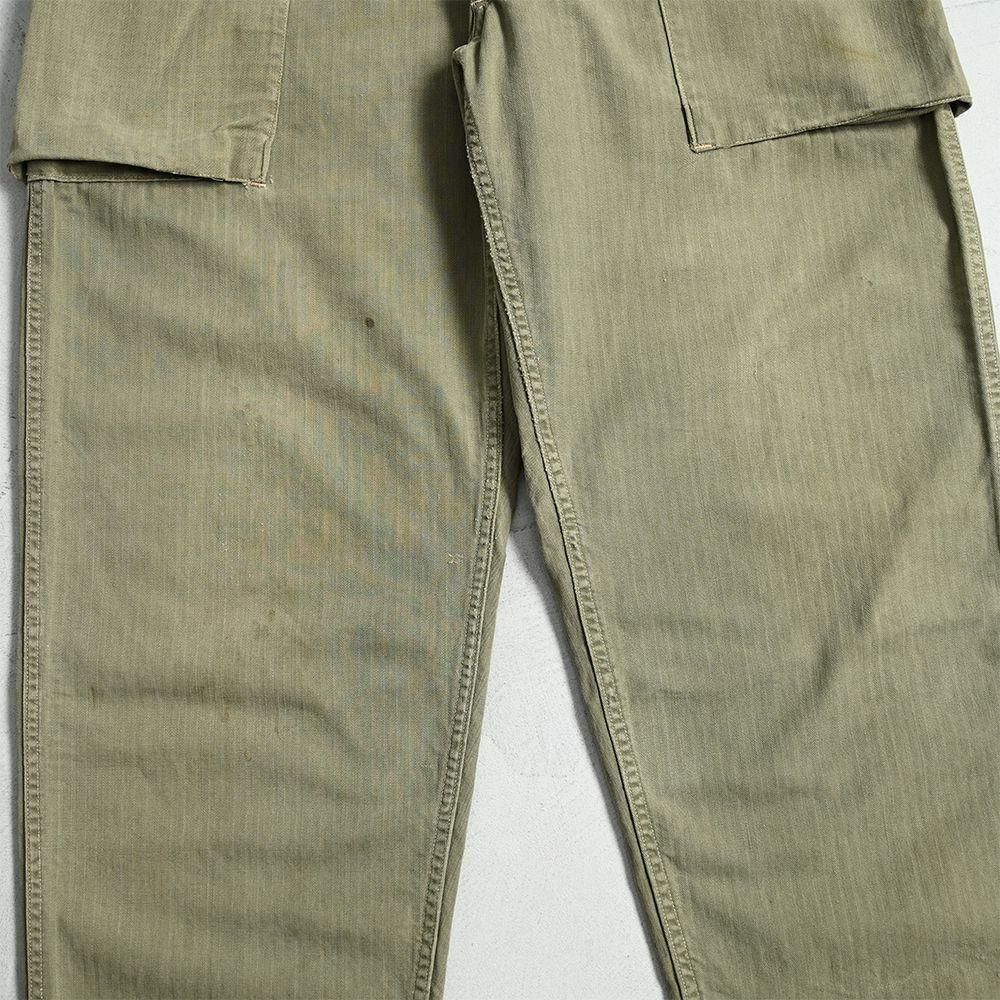 パンツ 40s USMC HBT vintage trousers WW2 USMC P-44 HBT TROUSERS（1940'S/GOOD CONDITION） - 古着屋
