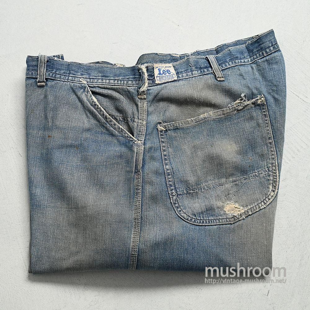 Lee 11W DENIM PAINTER PANTS with HOUSE LABEL（1950'S/AMAZING
