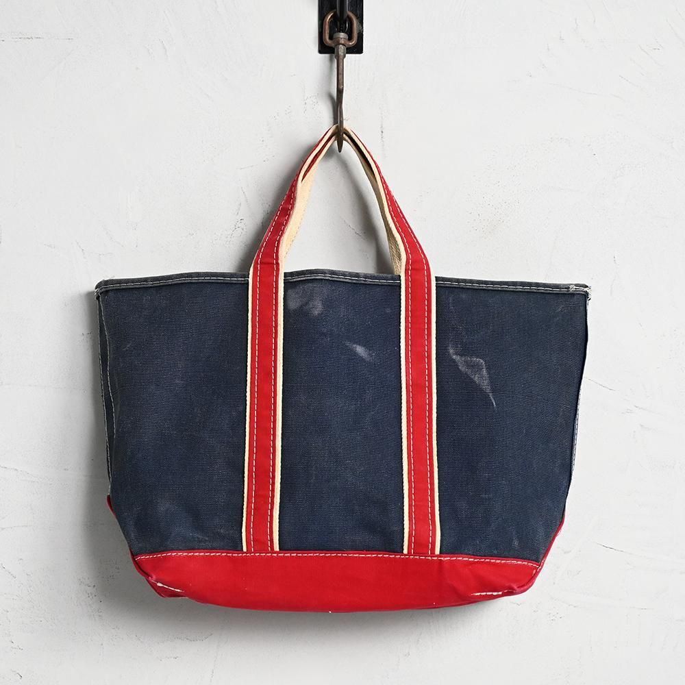 LLBEEN✕マグライト　美品　希少　ビンテージ L.L.BEAN NVY × RED DELUXE TOTE（1980'S/GOOD CONDITION/LARGE