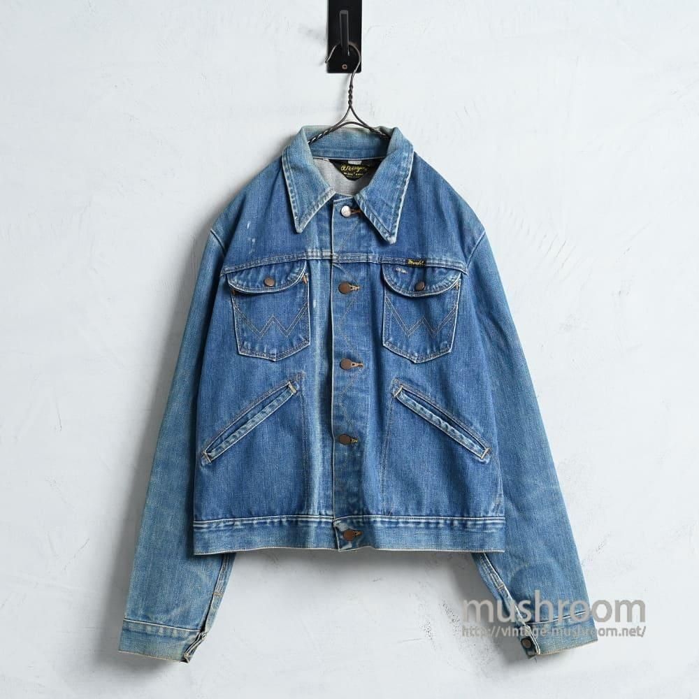 WRANGLER 124MJ DENM JACKET1970'S/GOOD CONDITION