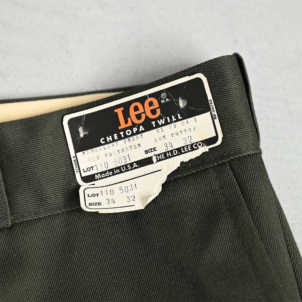 Lee CHETOPA TWILL WORK TROUSERS（DEADSTOCK/W34L32） - 古着屋