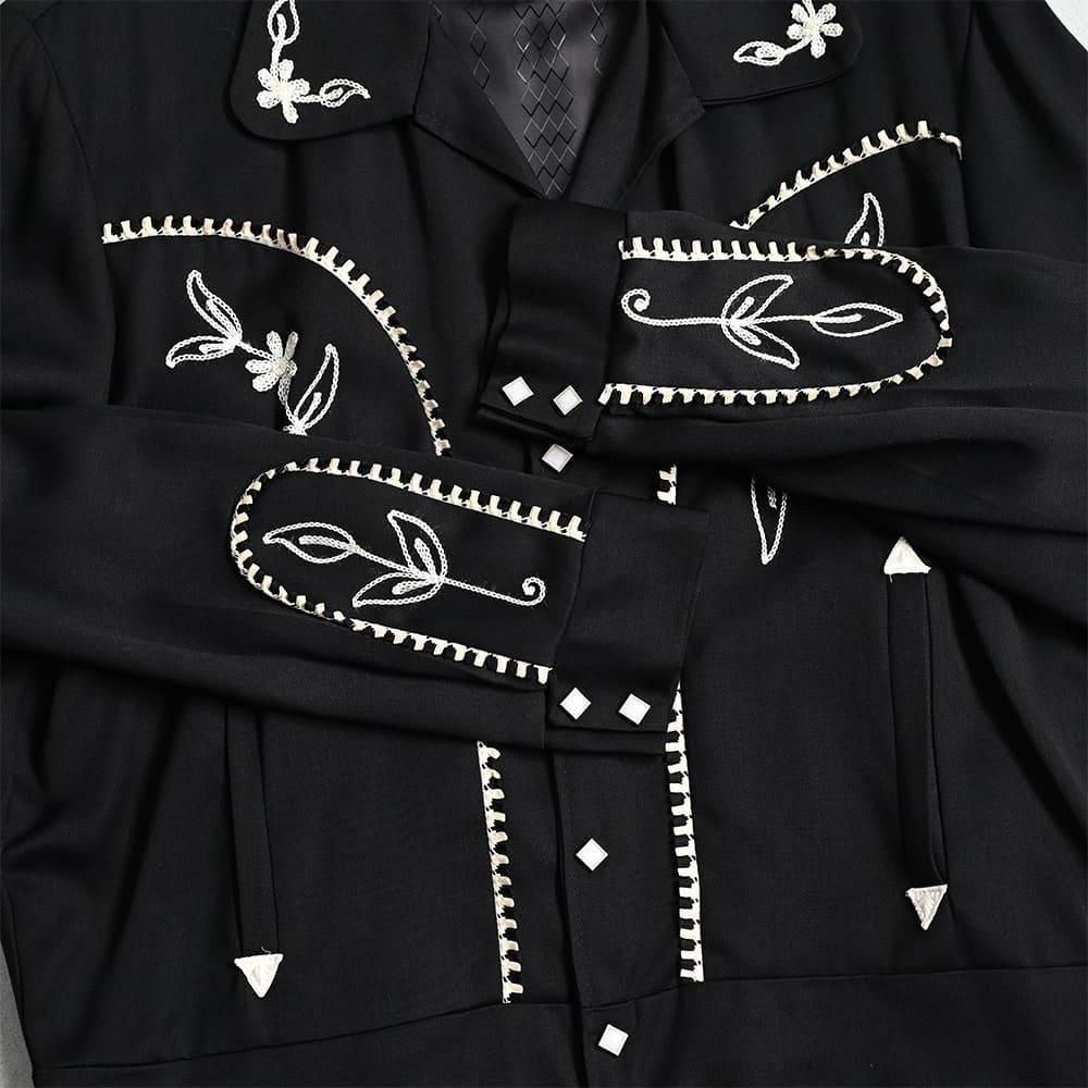 MAC MURRAY WESTERN RAYON GABARDINE JACKET（Around 1950'S