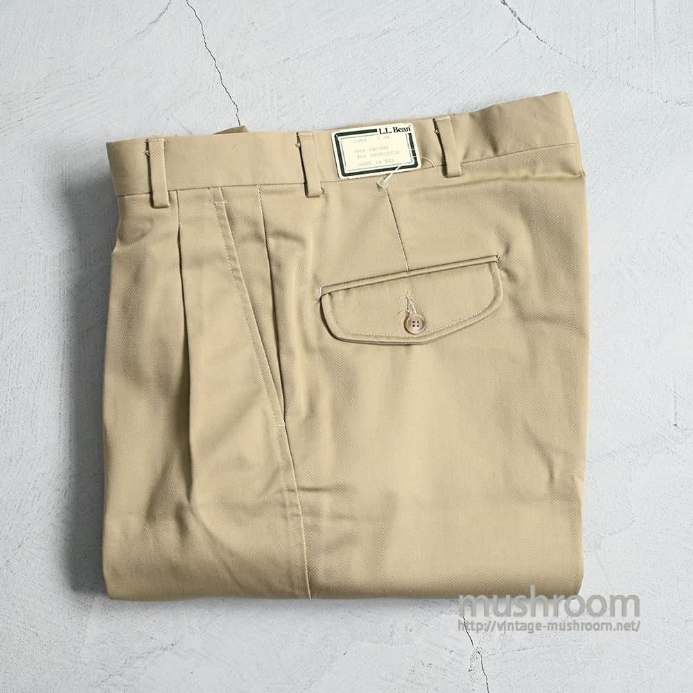 L.L.BEAN WORK TROUSERSDEADSTOCK/SZ 34