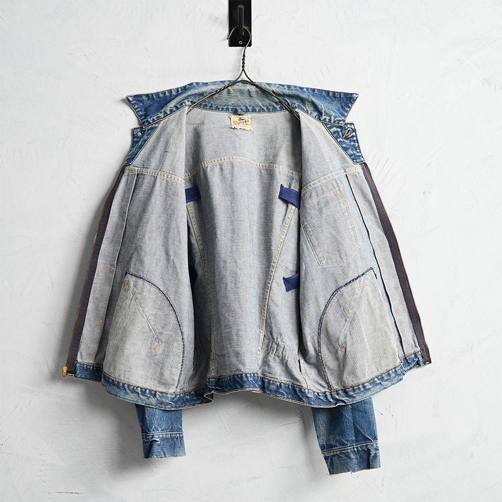 50's WRANGLER 11MJZ 前期 BIG SIZE SZ50 50's Wrangler 11MJZ Denim Jacket – Swimmers