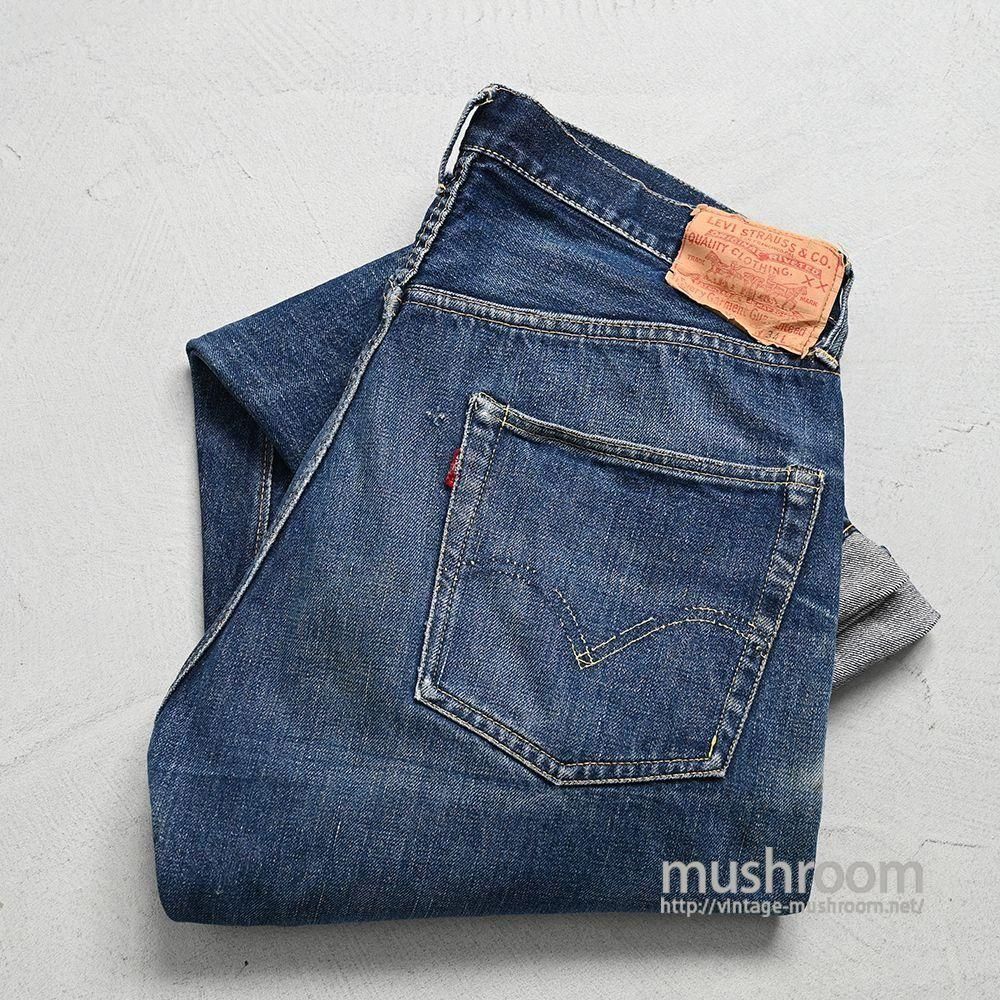 Levi's 501xx w33L36本物 Levis 501XX W36 L30 Button Fly V Jeans Single Stitch Vintage