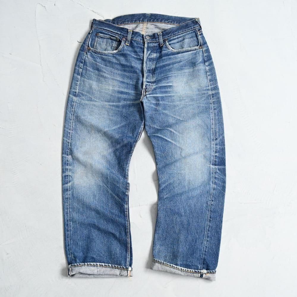 LEVI'S 501XX JEANS（1950'S/GOOD INDIGO & GOOD SIZE） - 古着屋