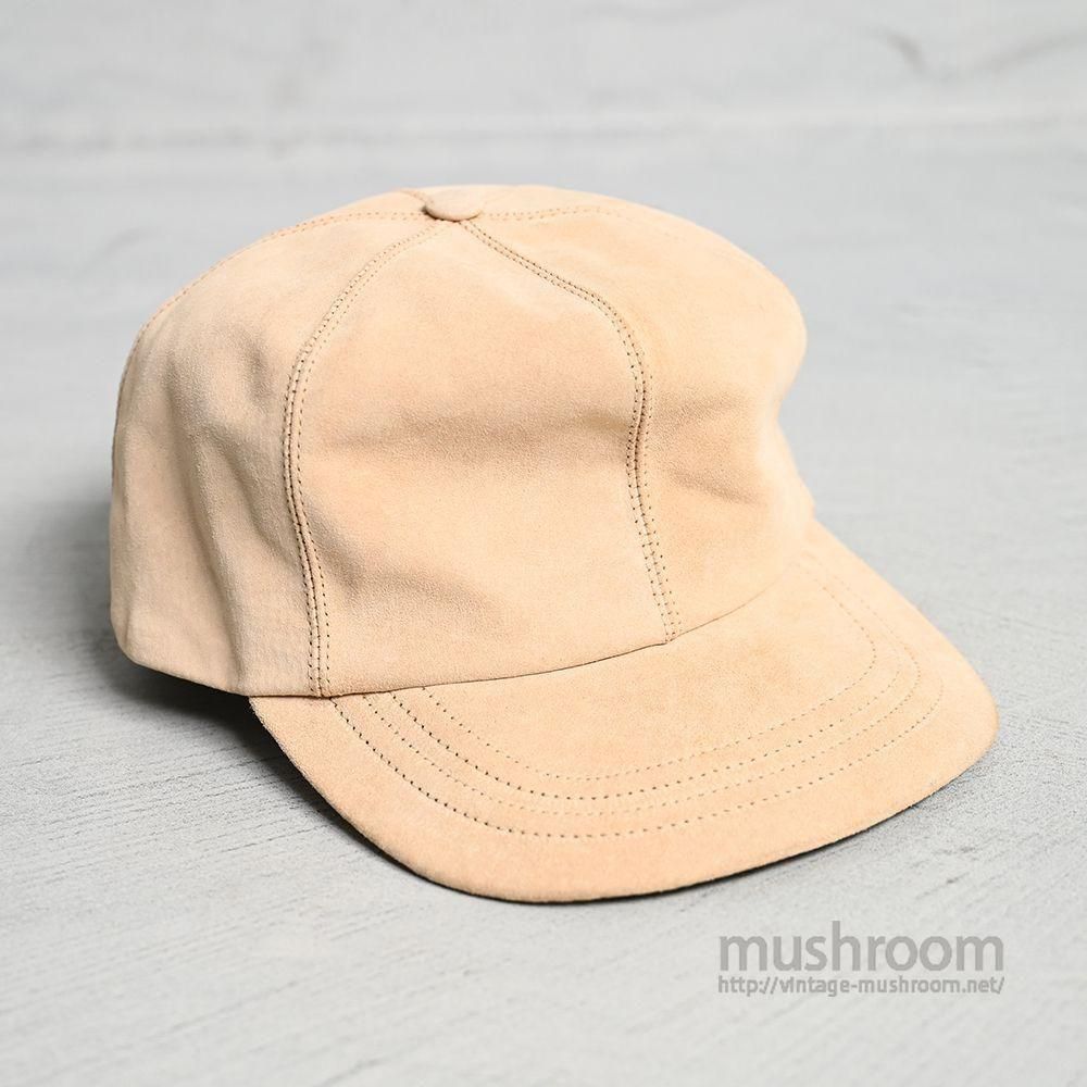 L.L.BEAN SUEDE LEATHER BASEBALL CAP（GOOD CONDITION/MEDIUM